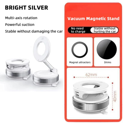 HOMEFISH K007 Magnetic Phone Holder｜Three-axis Rotation For Free Adjustment｜A Convenient Choice For Multiple Scenarios.