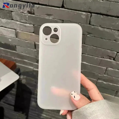 For Samsung Galaxy A56 A55 A54 A53 Note 20 Ultra 10 Plus 9 5G 4G Phone Case Matte Simple Soft Shockproof Frosted Cover