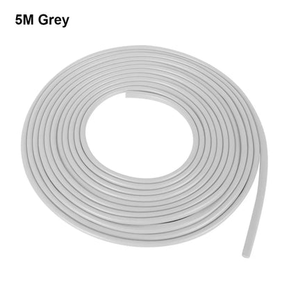 5M Car Door Edge Rubber Scratch Protector Strips Car Styling Mouldings Protection Side Doors Moldings Adhesive Scratch Tools New