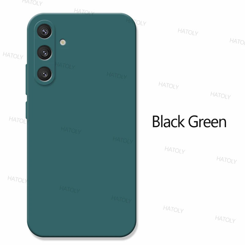 For Samsung Galaxy A16 5G Case Samsung Galaxy A16 A26 A36 A56 5G Cover TPU Shockproof Liquid Silicone Phone Cover Galaxy A16 5G