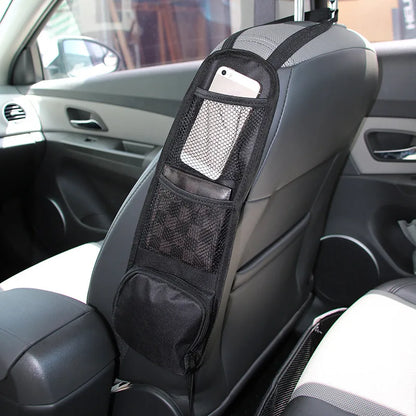 Car Backseat Organizer with Tablet Holder & Seat Protector