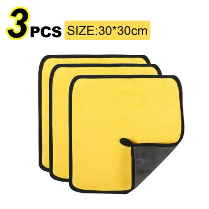 Microfiber Car Wash and Detailing Towel – 30x30cm or 30x60cm