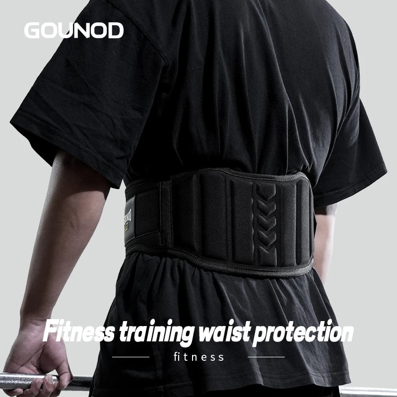 GOUNOD Weight Lifting Belt Back Support Workout Belt  Gym Squats Deadlifts Powerlifting Cross Training For Men Women