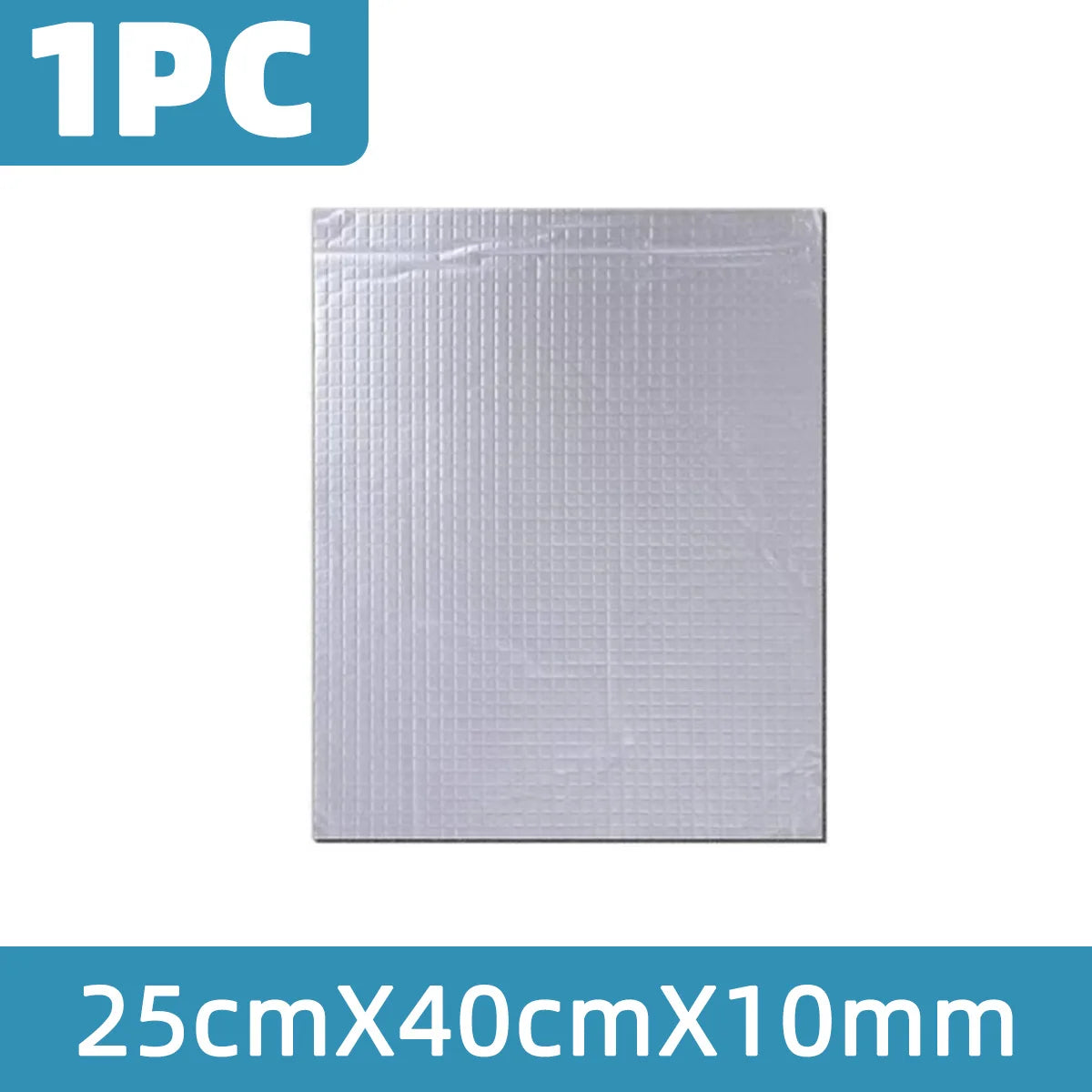 Lanke High Density Foam Soundproofing Pad For Automobiles Aluminum Foil Insulation Double-Layer Waterproof Soundproofing With