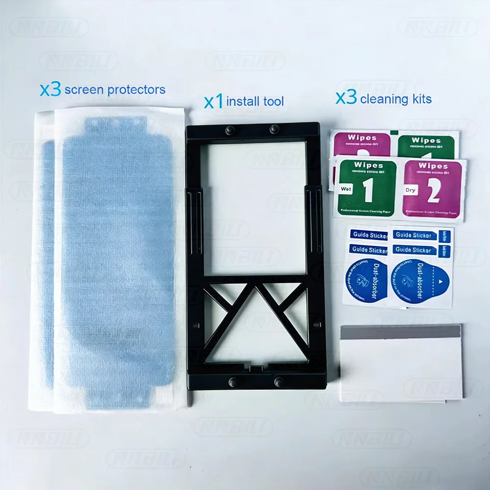 NNBILI 3Pcs Ceramic Hydrogel Film For Samsung Galaxy S26 Ultra S25 S24 S23 S22 S21 S20 S10 S9 S8+ Screen Protector+Install Kit