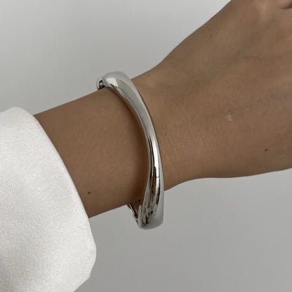 DIEZI Vintage Hip Hop Metal Cuff Bangles – Punk Gold & Silver Geometric Bracelets for Men & Women