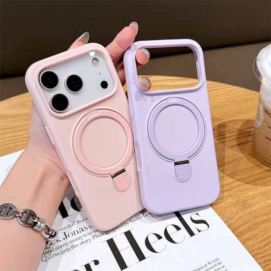 MagSafe Ring Stand Case For Iphone