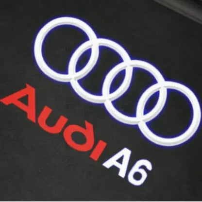 Led Car Door logo Welcome Light For Audi A4 B5 B6 B7 B8 B9 A1 A3 8V 8P 8L A6 C5 C6 C7 A5 A7 A8 Q3 Q5 Q7 TT S3 S6 Sline Quattro