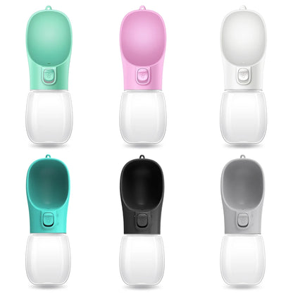 Portable Dog Water Bottle with Leakproof Drinking Bowl