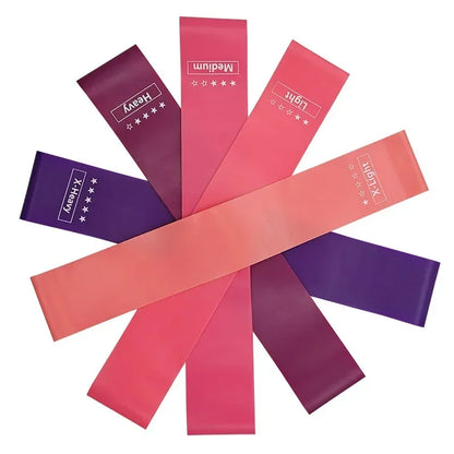 Silicone Resistance Band Set for Yoga, Pilates, and Crossfit