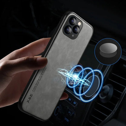 Sheepskin Magnetic Case For Samsung S26 S25 S24 Ultra S22 Plus S21 FE Cases For Samsung S23 Ultra Note 20 10 Leather Phone Cover