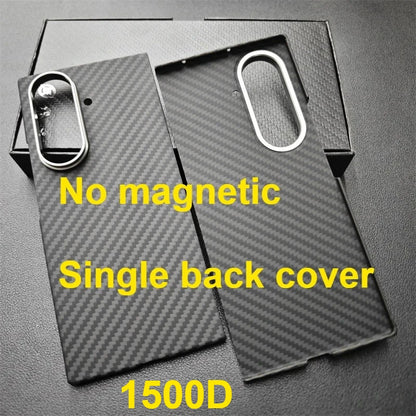 Aramid Magnetic Case For Samsung Galaxy Z Fold 7 Carbon Fiber Cover For Magsafe Case Shell Cover Mobile Phone Accessories