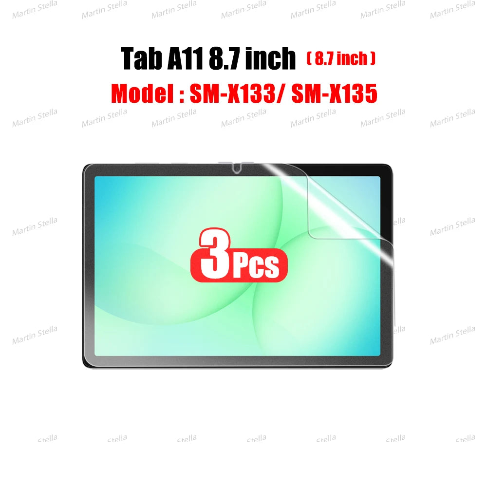 3Pcs Paper Feel Like Screen Protector for Samsung Galaxy Tab S7 S8 S9 Plus Ultra Samsung tab S6 Lite s7 s9 fe A8 A9 A7 No Glass