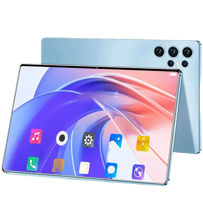 2025 New Upgraded Pad 10.1 Inch Android Tablet HD Display Octa Core 4GB RAM 64GB ROM Dual Phone Call WiFi Google Play Tablet PC