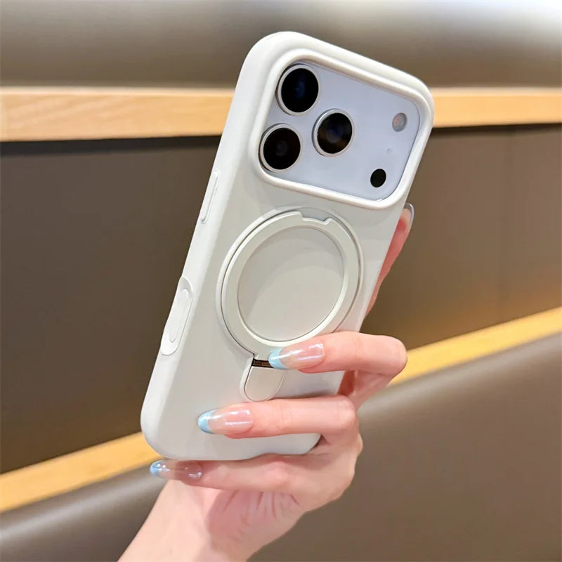 MagSafe Ring Stand Case For Iphone