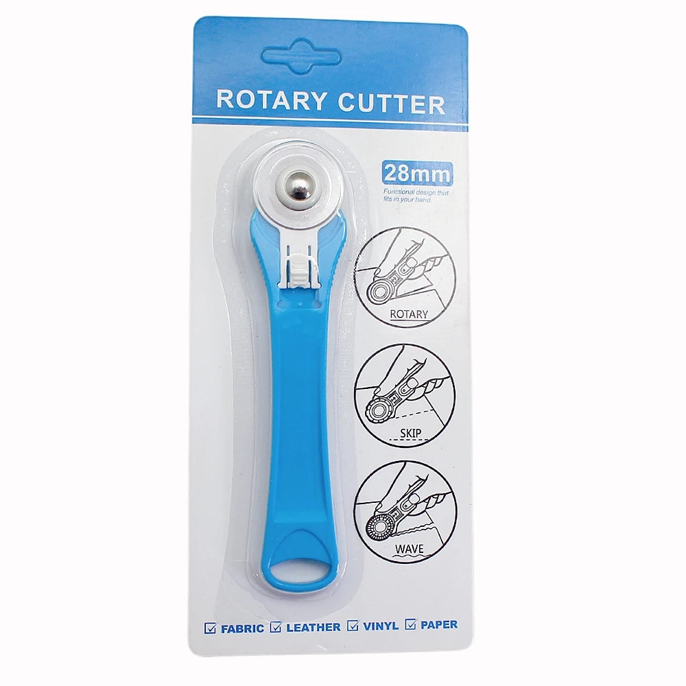 28mm Sewing Accessories Fabric Cutter Leather Craft Circular Cut Rotary Cutter Blade DIY Sewing Tools for Patchwork AA7761