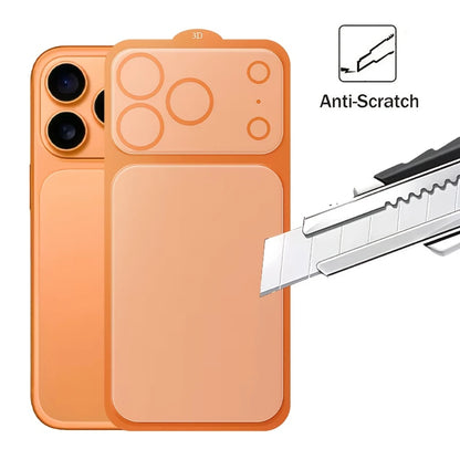 NNBILI 2Pcs Matte Soft Hydrogel Back Screen Protector Film With Lens Protection Film for iPhone 17 Pro Pro Max Easy Installation
