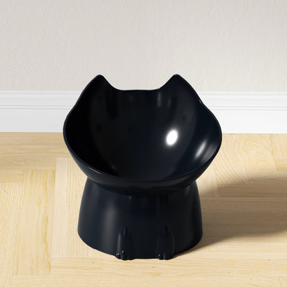 WhiskerWare Elevated Cat Bowl – Anti-Tip Raised Feeding Dish
