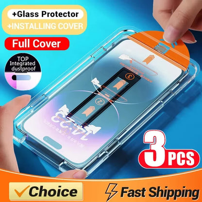 8K Dust Free Glass For Samsung Galaxy S26 Ultra S24 S23 S25 FE Screen Protector for A57 A56 5g A17 A37 A55 A16 A36 A26 A07 S22
