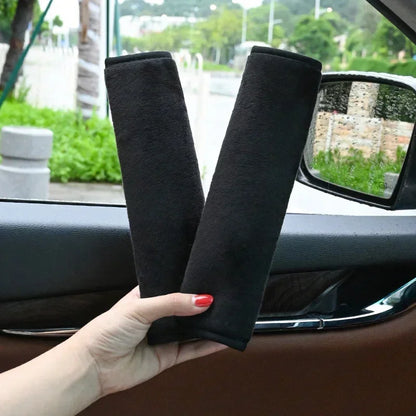 Universal Comfort Car Seat Belt Shoulder Pads Soft Polyester Protection for Adults Teens Accessories for Cozy Safe Rides Amagi