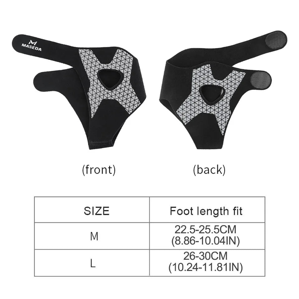 Ultra-thin Ankle Brace Bi-directional Strap Compression Stabilizes Tendons Motion Ankle Fixation Brace Prevents Ankle Sprains