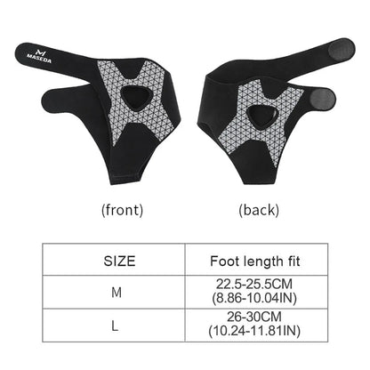 Ultra-thin Ankle Brace Bi-directional Strap Compression Stabilizes Tendons Motion Ankle Fixation Brace Prevents Ankle Sprains