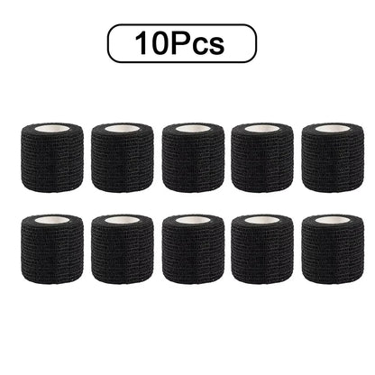 Self-Adhesive Elastic Athletic Wrap Tape – 10 Rolls