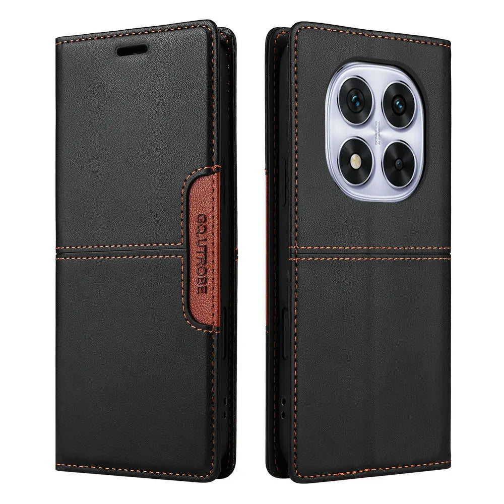 Luxury Case for Redmi Note 15 14 13 12 Pro Plus 5G 4G Flip Cover Magnet Wallet RFID Phone Book Funda Xiaomi Redmi Note 11 10 11S