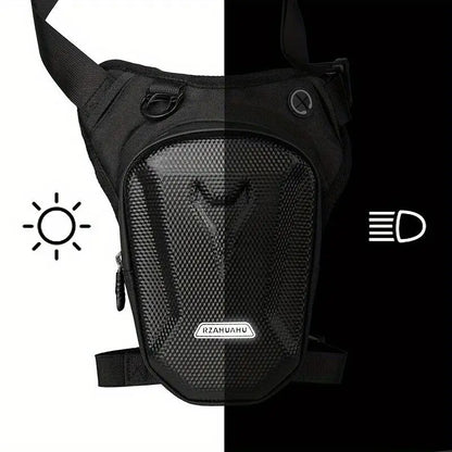Motorcycle Leg Bag Riding Bag Motorcycle Messenger Bag Men's Waist Bag Delivery Messenger Backpack Waterproof Lightweight Pockets