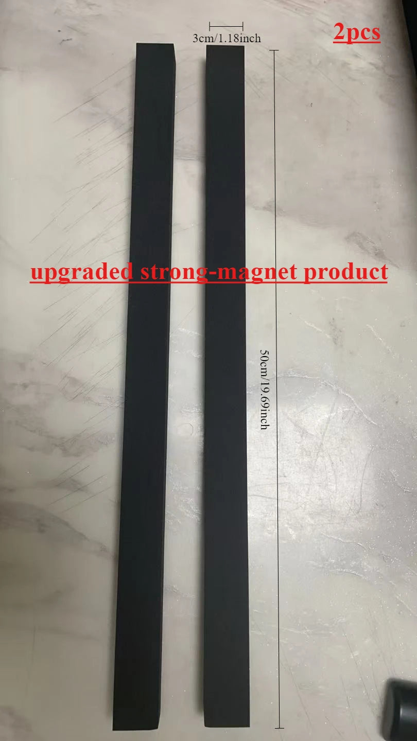 Magnetic/Adhesive Car Door Edge Bumper Protection Strip, Universal Door Buffer Strip, Adhesive Anti-Collision Strip