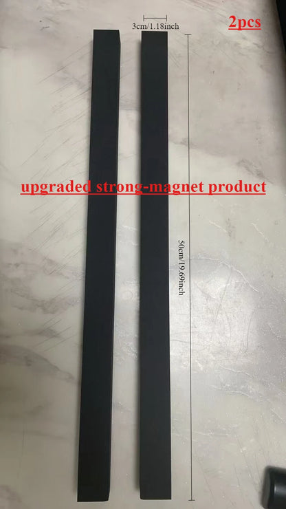 Magnetic/Adhesive Car Door Edge Bumper Protection Strip, Universal Door Buffer Strip, Adhesive Anti-Collision Strip
