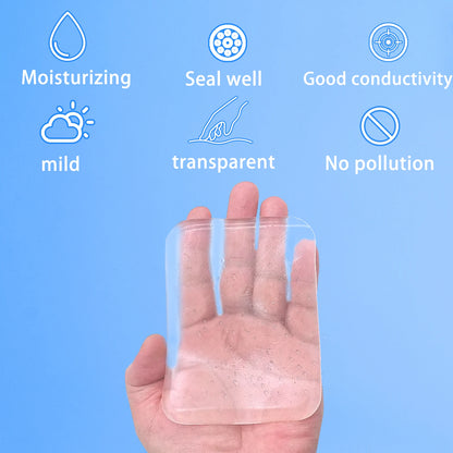 Ultrasound Coupled Gel Coupling Gasket Pad Ultrasonic Coupled Patch for Skin Superficial Organization