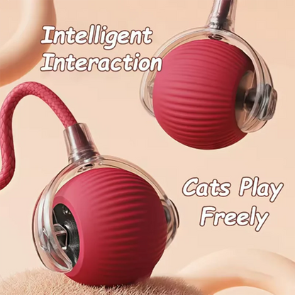 Electric Interactive Ball Toy – Obstacle-Avoidance Pet Toy