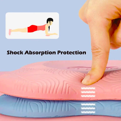 Thickened TPE Yoga Knee Pad for Kneeling and Elbow Support