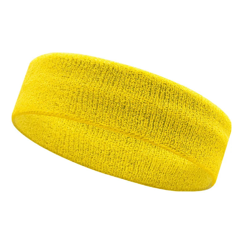 AOLIKES 1PCS Sweatbands Sports Headband - Terry Cloth Moisture-Wicking Sports Towel Headband for Tennis,Basketball,Running,Gym