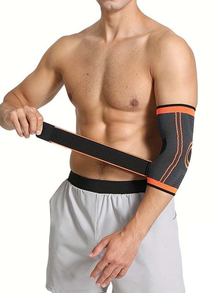 Compression Elbow Support Sleeve for Tennis & Sports — Men & Women