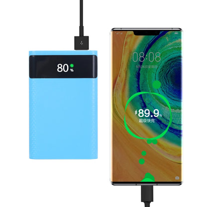 No Batteries 18650 Battery DIY Power Bank Case Charge Storage Box 5V Dual USB Type C Holder PD QC3.0 Quick Charge For Smartphone