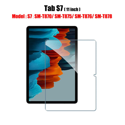 Tempered Glass Screen Protector For Samsung Galaxy Tab S6 Lite A9 Plus S8 S9 Plus Ultra S7 Fe S9 Fe 12.4 A8 S10 S11 Film