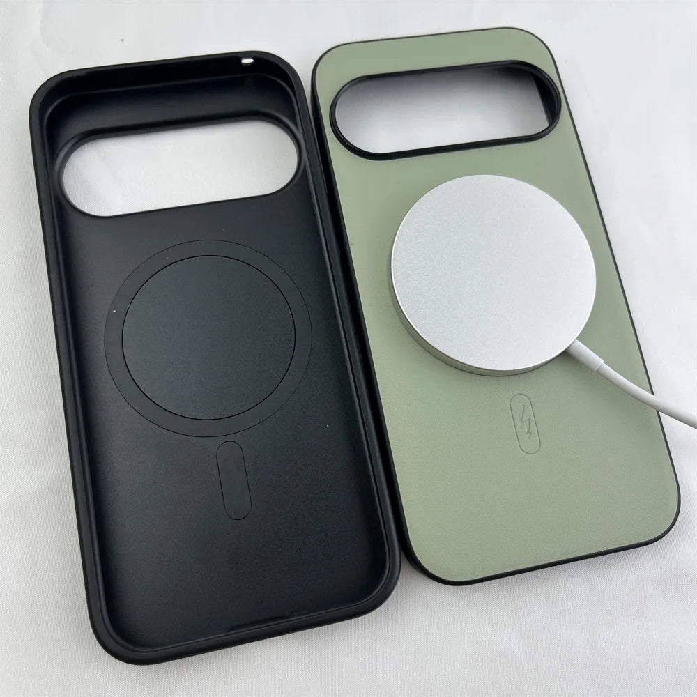 For Magsafe Case For Google Pixel 8 9 10 Pro XL 8A 8Pro 9proxl 10proxl Magnetic Wireless Charging Shockproof Bumper TPU Cover