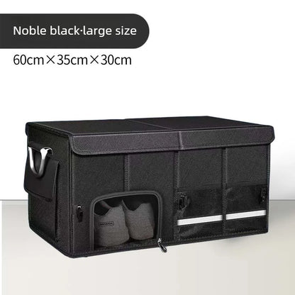 Foldable Waterproof Oxford Cloth Trunk Storage Box Large Capacity Car Organizer Portable for Camping Fishing Travel Accessories