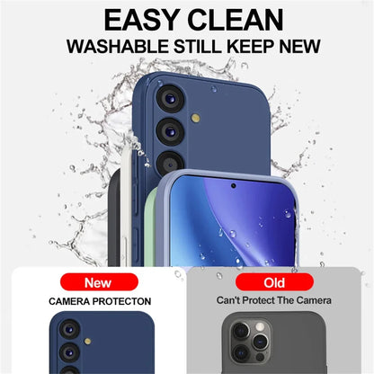 Phone Case Galaxy S25 S24 S23 Ultra Case Soft Liquid Silicone Samsung Galaxy S25 S24 S23 S22 Ultra Plus S23Ultra S24Ultra Cases