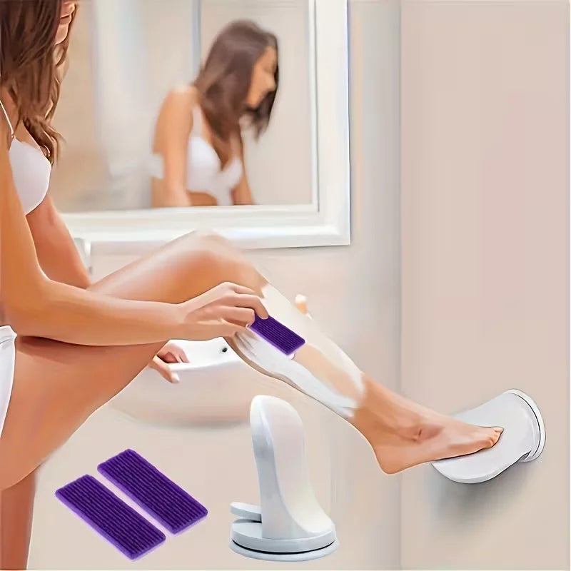 Premium Foot Care Set (2 Pcs): Natural Pumice Stone & Dual-Sided Foot File, Professional Callus Remover & Dead Skin Exfoliator for Smooth Heels