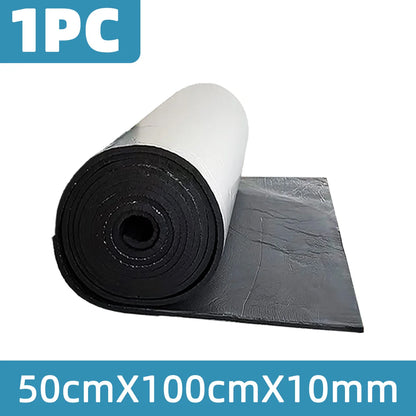 Lanke High Density Foam Soundproofing Pad For Automobiles Aluminum Foil Insulation Double-Layer Waterproof Soundproofing With