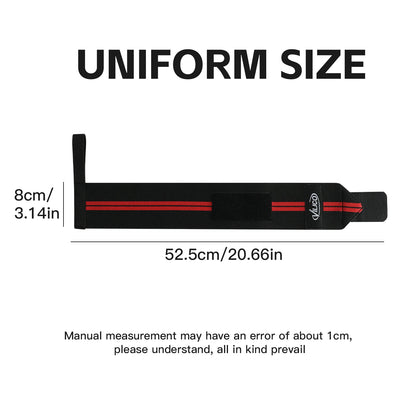 1/2 Piece- Wristband Wrist Support Brace Straps Extra Strength Weight Lifting Wrist Wraps Bandage Fitness Gym Training
