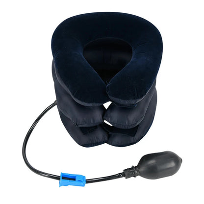 Inflatable Neck Stretcher Cervical Traction Device – Neck Brace Support for Home & Office Use