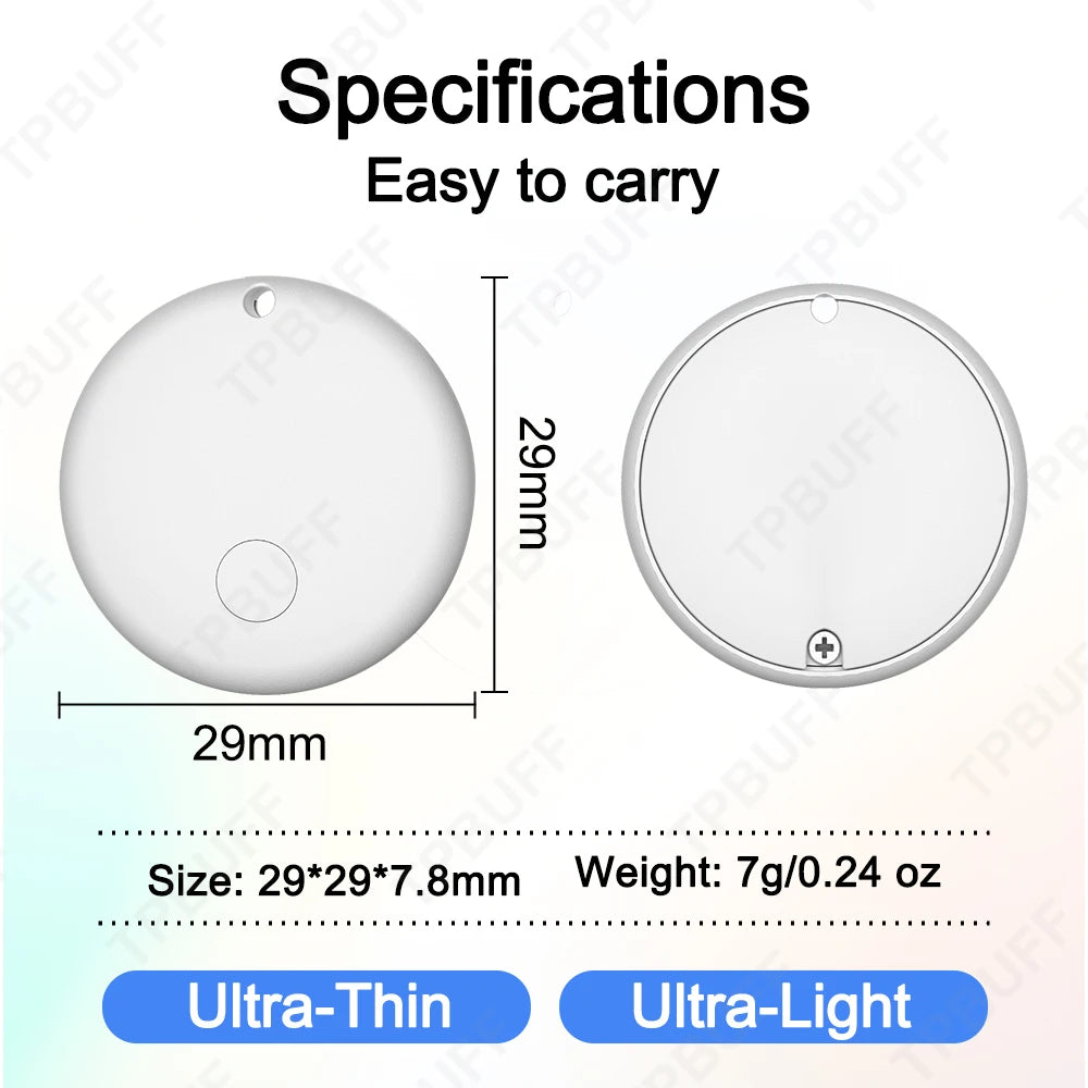 Smart GPS Tracker Works With google find my device tracker Pet Kids Luggage Key Tracking Global Accurate Positioning Bluetooth
