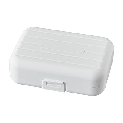 Mini 7 Grids Portable Pill Box Double Sealed Medicine Storage Case Week Long Day Divided Lockable Drug Organizer Weekly Pill Box