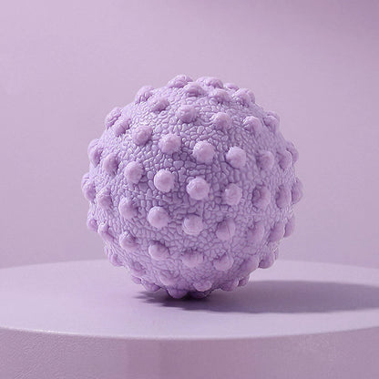 TPR Fascia Massage Ball — Raised Point for Back, Foot & Yoga Recovery