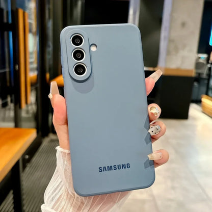 For Samsung Galaxy A56 5G Case Soft Liquid Silicone A56 A36 A16 A55 A35 A15 A26 S25 S24 S26 Ultra Plus FE Shockproof Case Cover