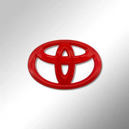 3D ABS Toyota Logo Car Emblem Steering Wheel Sticker For Toyota Hilux Prius Avensis Auris Verso Corolla Camry Auto Accessories